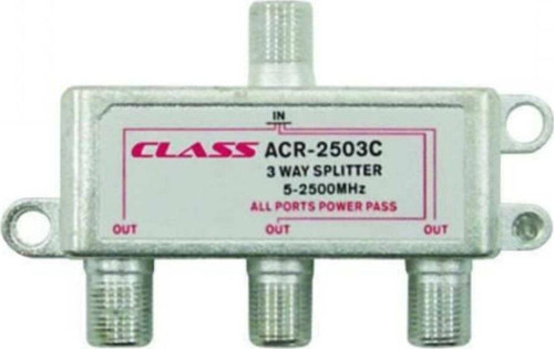 Rose Dz-13 Uydu Teledünya Kablolu Tv Televizyon Bölücü Bölme Dağıtma Dağıtıcı 3 Lü Sipliter