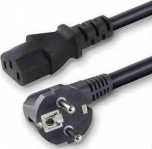 220 Volt Power Elektrik Güç Kablosu Bilgisayar Pc Güç Elektrik Kablosu Kasa Monitör Kablosu 1.5 Mt