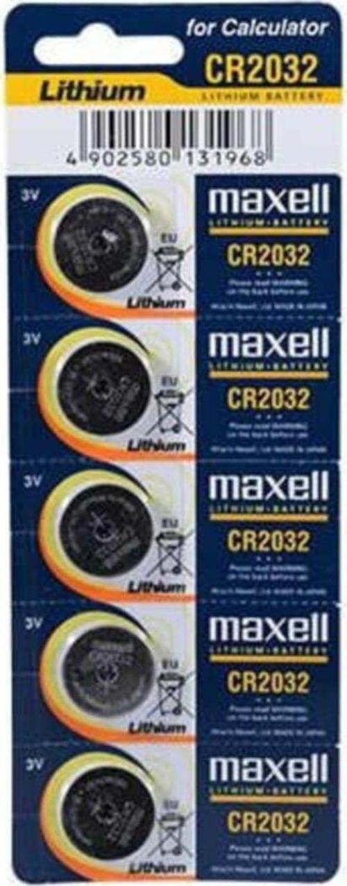 Pil Düğme 3v 2032 Lityum (beşli Paket) Cr-2032