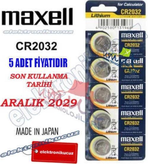 3 Volt Cr2032 Lityum Düğme Para Pil (bios-kepenk-kumanda-hesap Makinesı Lithıum Pili) 3v Para Pil