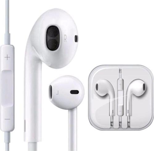 Earphone Görünümlü Iphone 5/6/6s Kulak Içi Kulaklık 3.5mm Jaklı Tip Model Mikrofonlu Mp3 Kulaklık