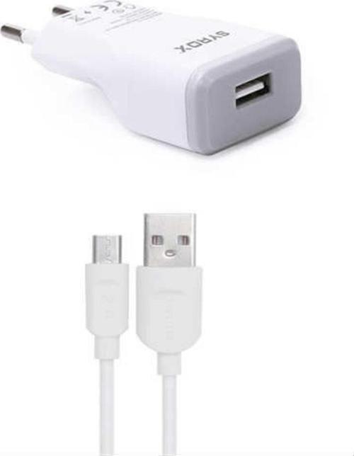 piranha Zen Uyumlu Mikro Usb Girişli 2.0 Amper Şarj Aleti+kablo Şarj Cihazı - J15