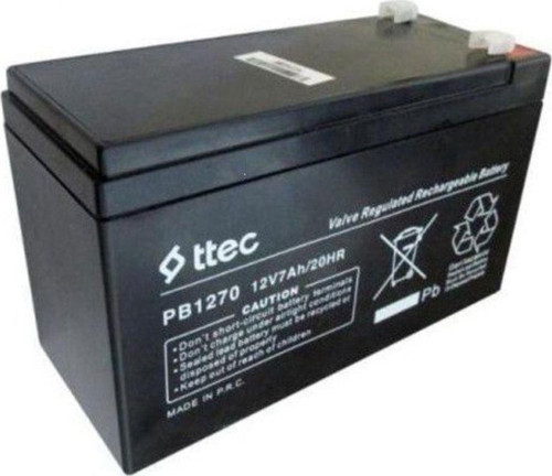 12v 7,2ah Kuru Bakımsız Akü Ups-alarm-asansör Aküsü