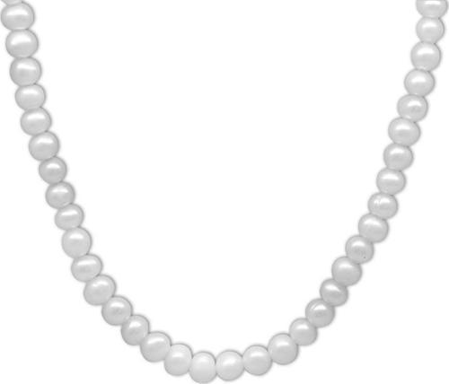 925 Ayar Gümüş Mekanizmalı 45 cm Zarif Doğal İnci Bay Kolye