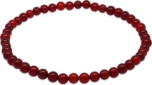 Küre Kesim Soft Kırmızı Doğal Damla Kehribar Erkek Bileklik