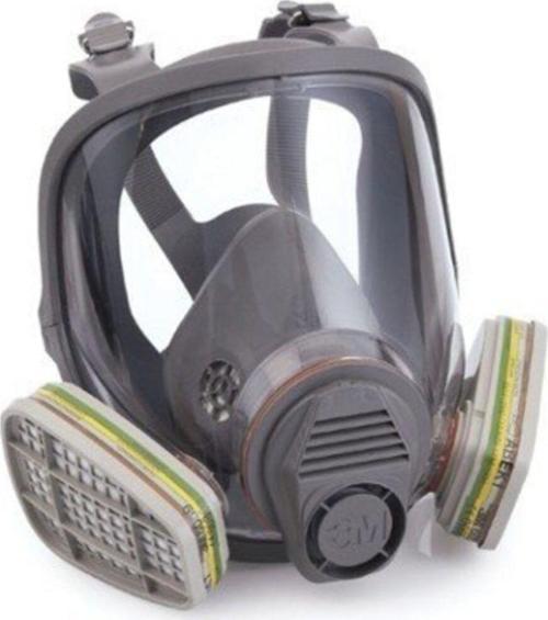 6800 Tam Yüz Maskesi Orta Boy Ve 3M 6055 A2 Filtre Kombine Set