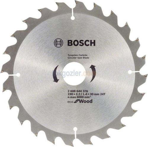 Daire Testere Bıçağı Eco For Wood 190X30 Mm 24 Diş