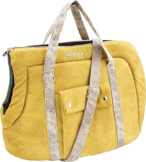 Kedi Ve Köpek Taşıma Çantası Açık (Sling Bag) Hardal