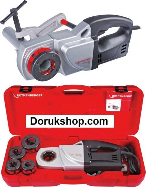 Supertronıc 1250 Set Ø 1/2 - 1.1/4" Elektrikli Diş Açma Pafta Makinesi