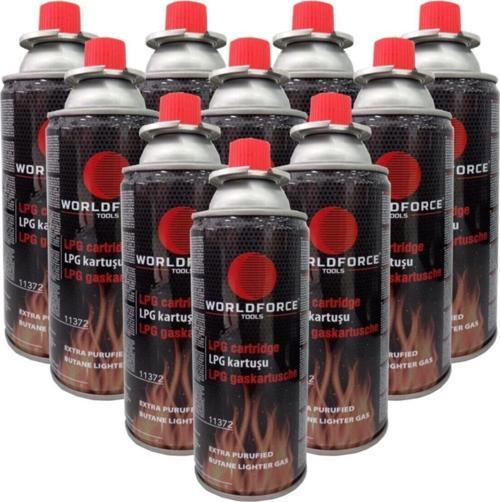 11372 Lpg Kartuş Pürmüz Başlıklarına Uyumlu 400Ml 10 Adet
