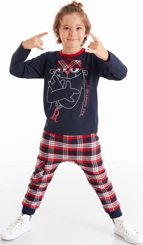 Rap Ekose Hip-Hop Çocuk T-shirt Pantolon Takım