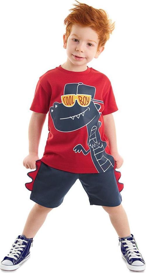 Cool Dino Erkek Çocuk Yazlık T-shirt Şort Takım