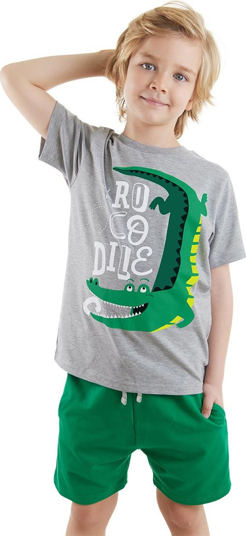 Croco Erkek Çocuk Yazlık T-shirt Şort Takım