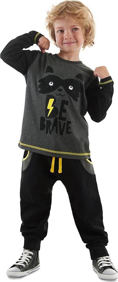 Be Brave Erkek Çocuk T-shirt Eşofman Altı Takım