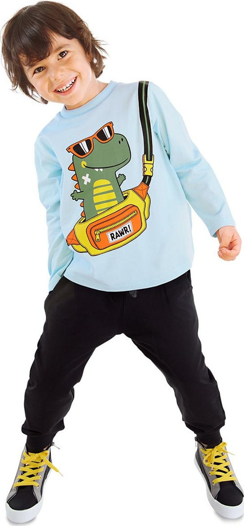 Dino Erkek Çocuk T-shirt Eşofmanaltı Takım