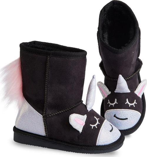 Siyah Unicorn Kız Çocuk Bot