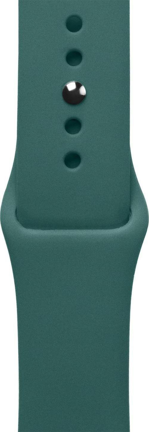 42-49mm Yeni Nesil Apple Uyumlu Akıllı Saat Kordonu Silikon Yeşil