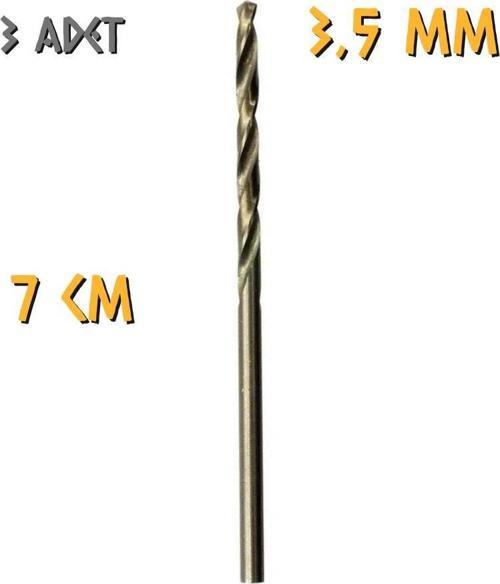 Tyson Metal Ahşap Delici HSS Matkap Ucu 3.5 mm. - 3 Adet