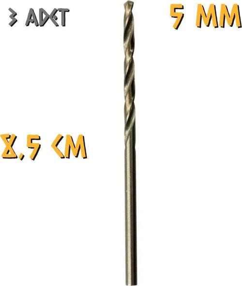 Tyson Metal Ahşap Delici HSS Matkap Ucu 5.0 mm. - 3 Adet