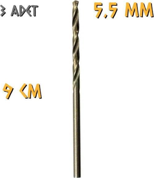 Tyson Metal Ahşap Delici HSS Matkap Ucu 5.5 mm. - 3 Adet
