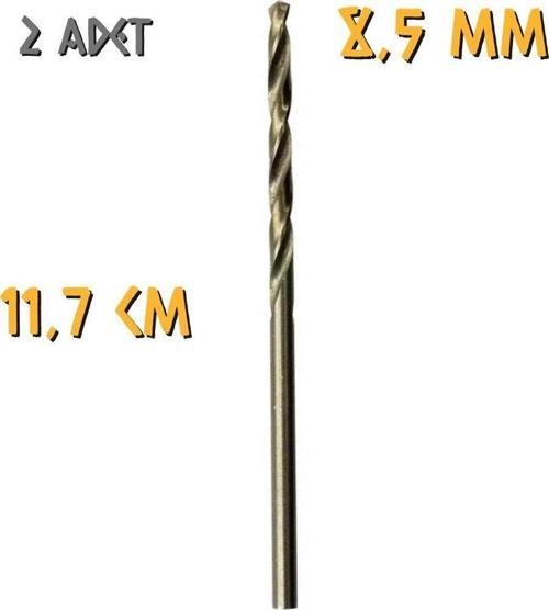 Tyson Metal Ahşap Delici HSS Matkap Ucu 8.5 mm. - 2 Adet