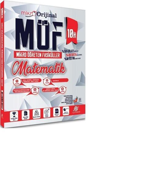 Orijinal Mikro 10. Sınıf Matematik MÖF Mikro Öğreten Fasiküller