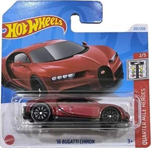 Bugatti Chiron - Kırmızı (1:64)