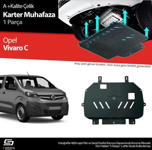 Opel Vivaro Çelik Karter Muhafaza Koruma 2019 Üzeri A+ Kalite