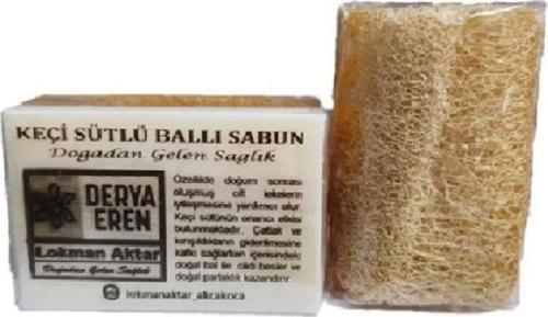 Kabak Lifli Ballı Keçi Sütlü Sabun 100-120gr 2adet