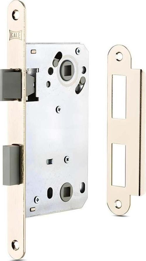 229 Sessiz Kilit Klasik Banyo Tipi (Wc) Nikel Oval 50/18Mm