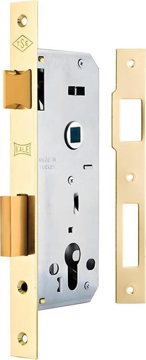 Silindirli Gömme Kilit 152 R Serisi Köşeli 40/23 Mm Sarı