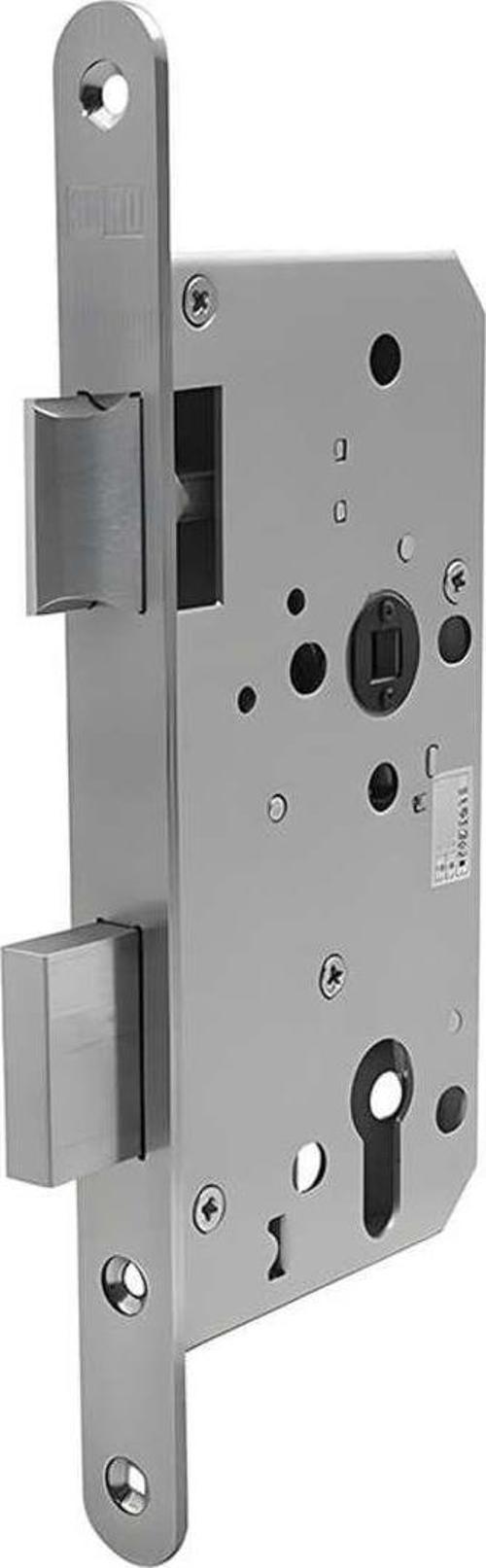 S.A72-E Serisi Panik Barlı Gömme Kilit Barelli Tip Paslanmaz Çelik Saten 55/20 Mm