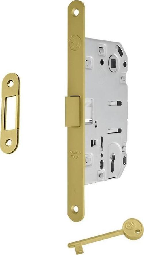 Stv Art.215 Dilden Kilitlemeli Sessiz Sarı Oda Tipi Kilit Karşılık Dahil