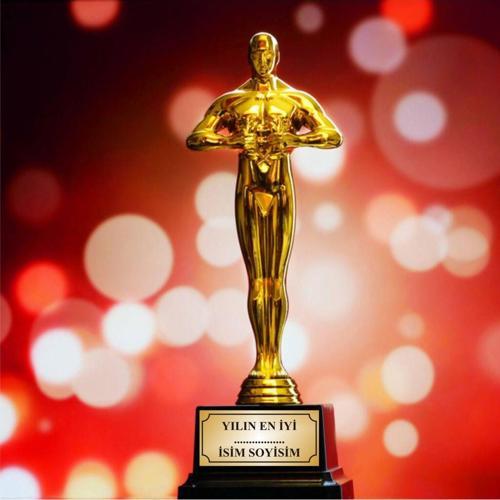 Kişileştirilebilir İsim Basılabilir , Plastik Oscar Heykeli