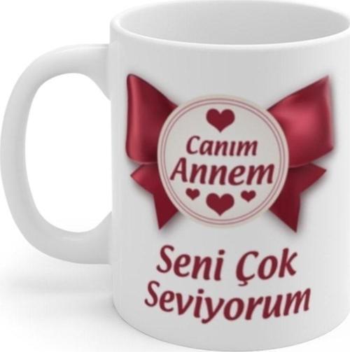 Kişiye Özel Isim Baskılı Beyaz Kupa Bardak ,Anneler Günü Bardak ,Anneler Günü Hediyesi