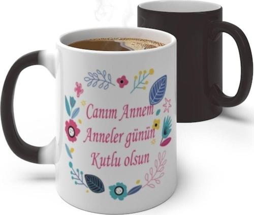 Kişiye Özel Isim Baskılı Sihirli Kupa Bardak ,Anneler Günü Bardak ,Anneler Günü Hediyesi