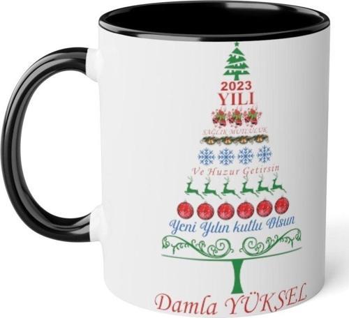 Yeni Yıl 2023 Kişiye Özel İsim Baskılı Bardak