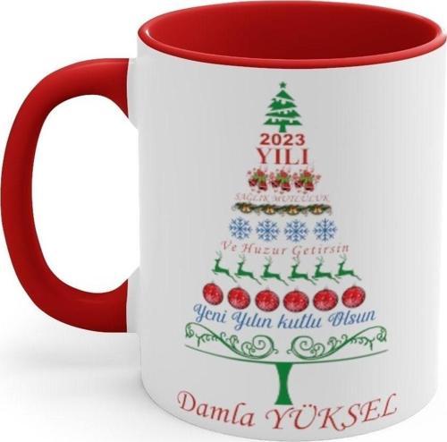 Yeni Yıl 2023 Kişiye Özel Isim Baskılı Bardak, Yeni Yıl Hediyesi