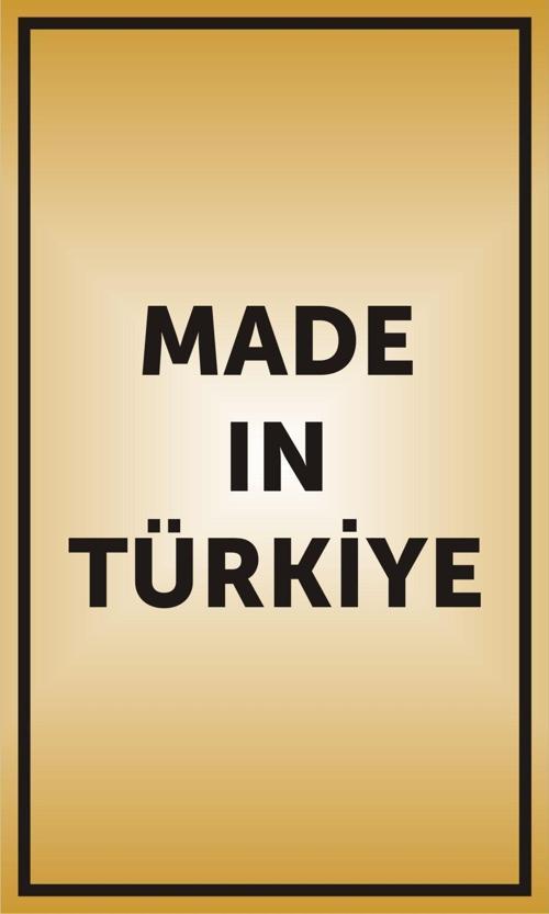 Vitrin Tanıtım Yazısı , Parlak Gold Aliminyum Levhaya Baskıdır , 9Cm*15Cm