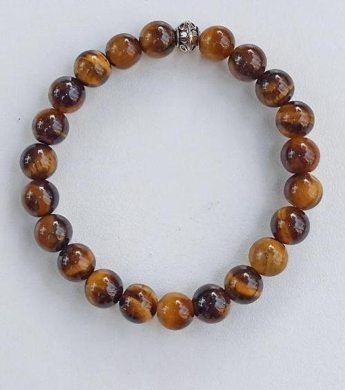 8 Mm Doğal Kaplangözü Bileklik 668-2
