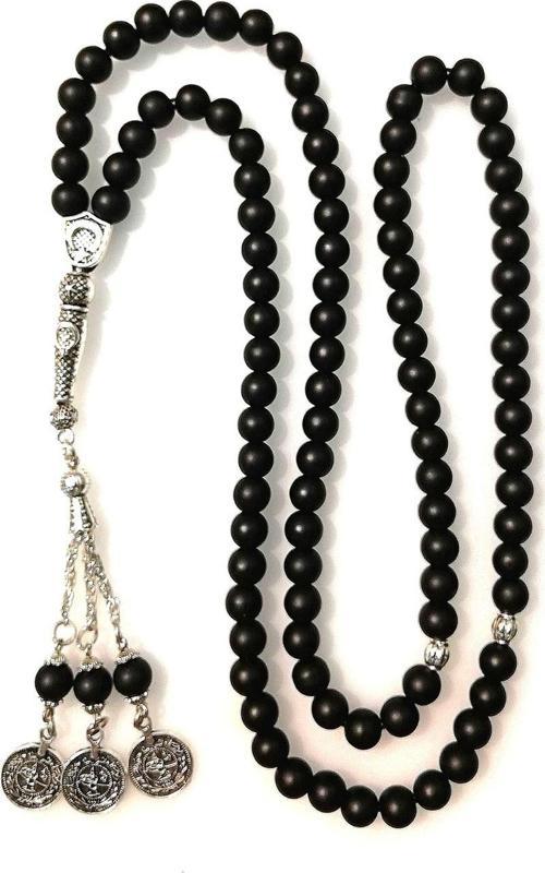 99lu Namaz Tesbihi - Oniks Doğal Taş Tesbih