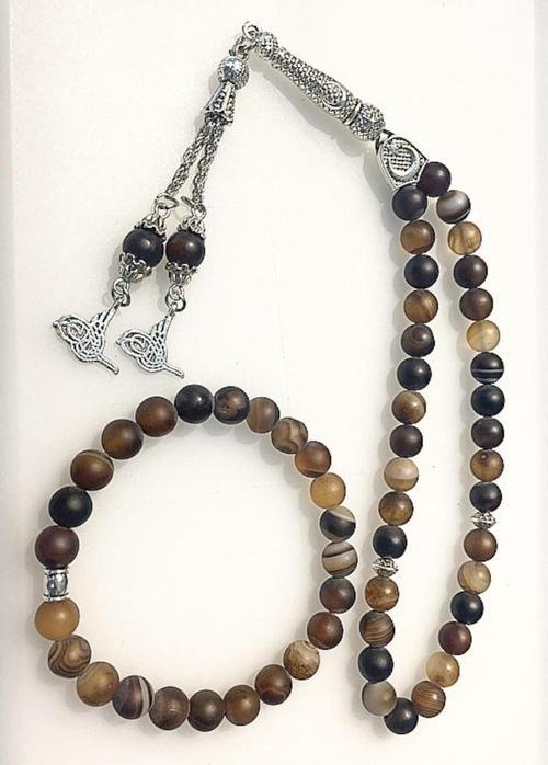 Tesbihsakarya Akik Doğaltaş - Tesbih / Bileklik Kombin