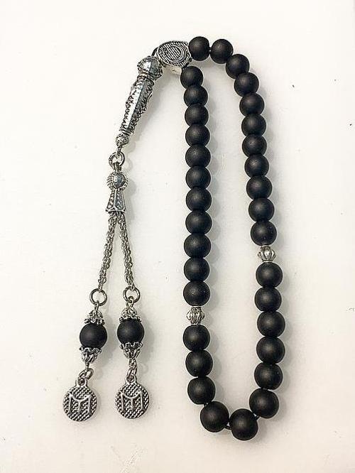 Mat Oniks Doğaltaş Tesbih - Tespih