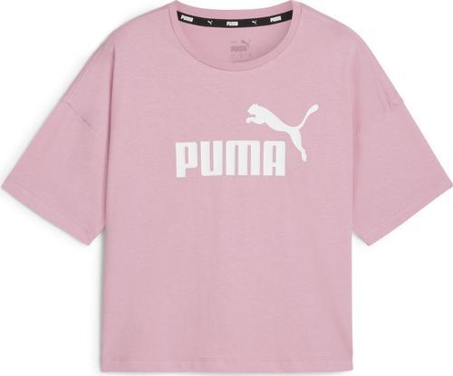 58686649 Ess Cropped Logo Tee Kadın Spor Tişört
