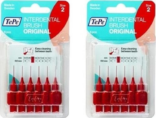 Arayüz Fırçası 6 Lı Blister Kırmızı 0.5 Mm | 2 Adet