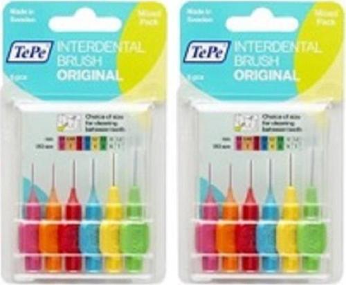 Arayüz Fırçası 6 Lı Blister Mixed Pack Karışık Renk | 2 Adet