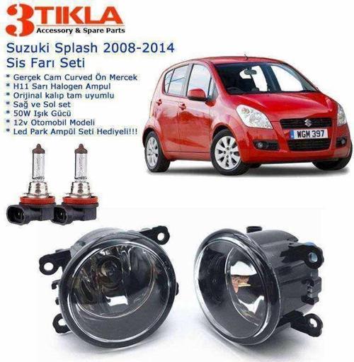 Suzuki Splash 2008-2014 Sis Farı Set  Oem:  8200074008