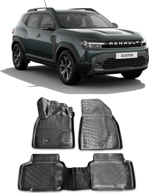 Renault Duster 3D Havuzlu Paspas Eco G & E-Tech Full Hybrid 4X2 2024-Sonrası