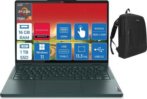 Yoga 6 13ABR8 Ryzen 5 7530U 16GB 1TB SSD 13.3" Wuxga IPS ® Windows11Pro Dokunmatik Bilgisayar 883B2008FTXWP05