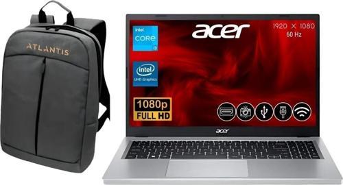 Aspire 3 İ3 8GB 512GB M.2 SSD A315-510P-38X0 ATL14  Fdos 15.6'' Dizüstü Bilgisayar+Çanta